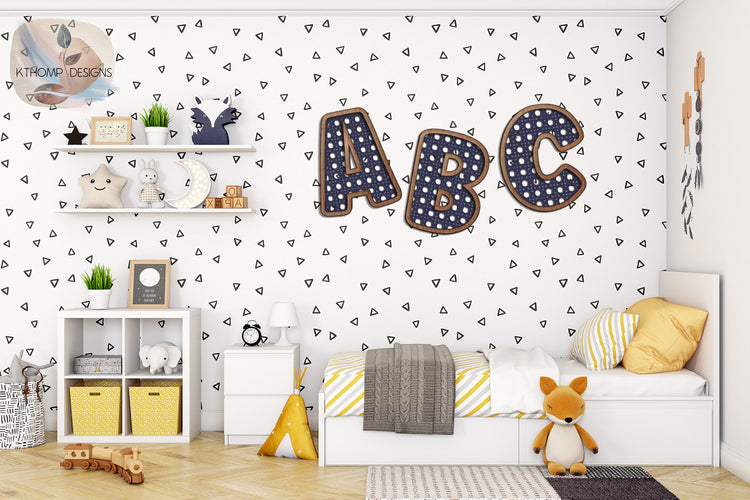 Rattan Alphabet SVG | Laser Cut Files A-Z & 0-9 | Digital Alphabet Set for Laser Cutting | Wood MDF Acrylic Ready | Instant Download