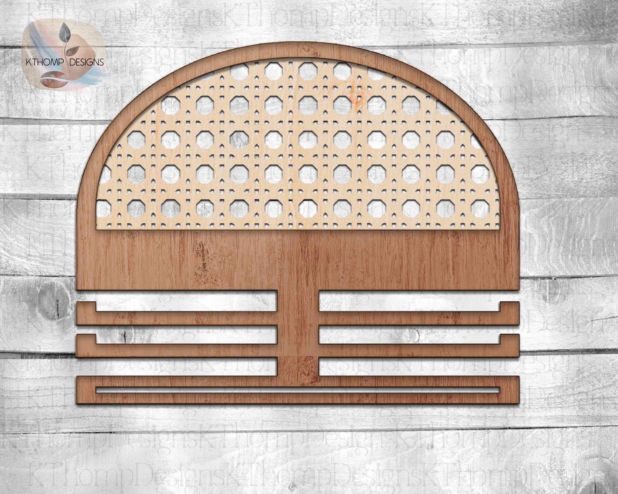 Cane Rattan Headband and Bow Holder design, Instant Digital Download, Laser Cut File, Glowforge File, Laser Cut, Glowforge Tested, SVG