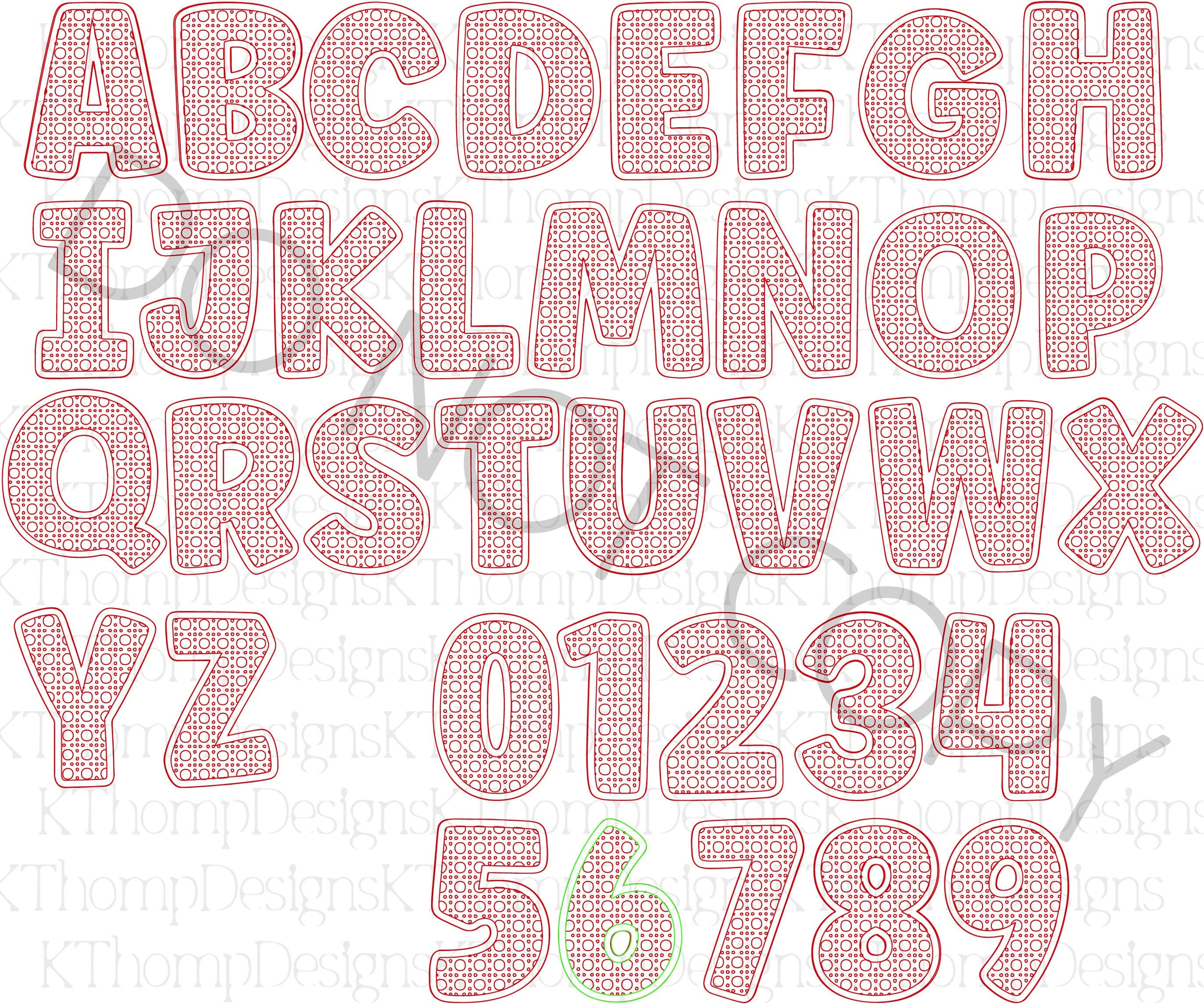 Rattan Alphabet SVG | Laser Cut Files A-Z & 0-9 | Digital Alphabet Set for Laser Cutting | Wood MDF Acrylic Ready | Instant Download