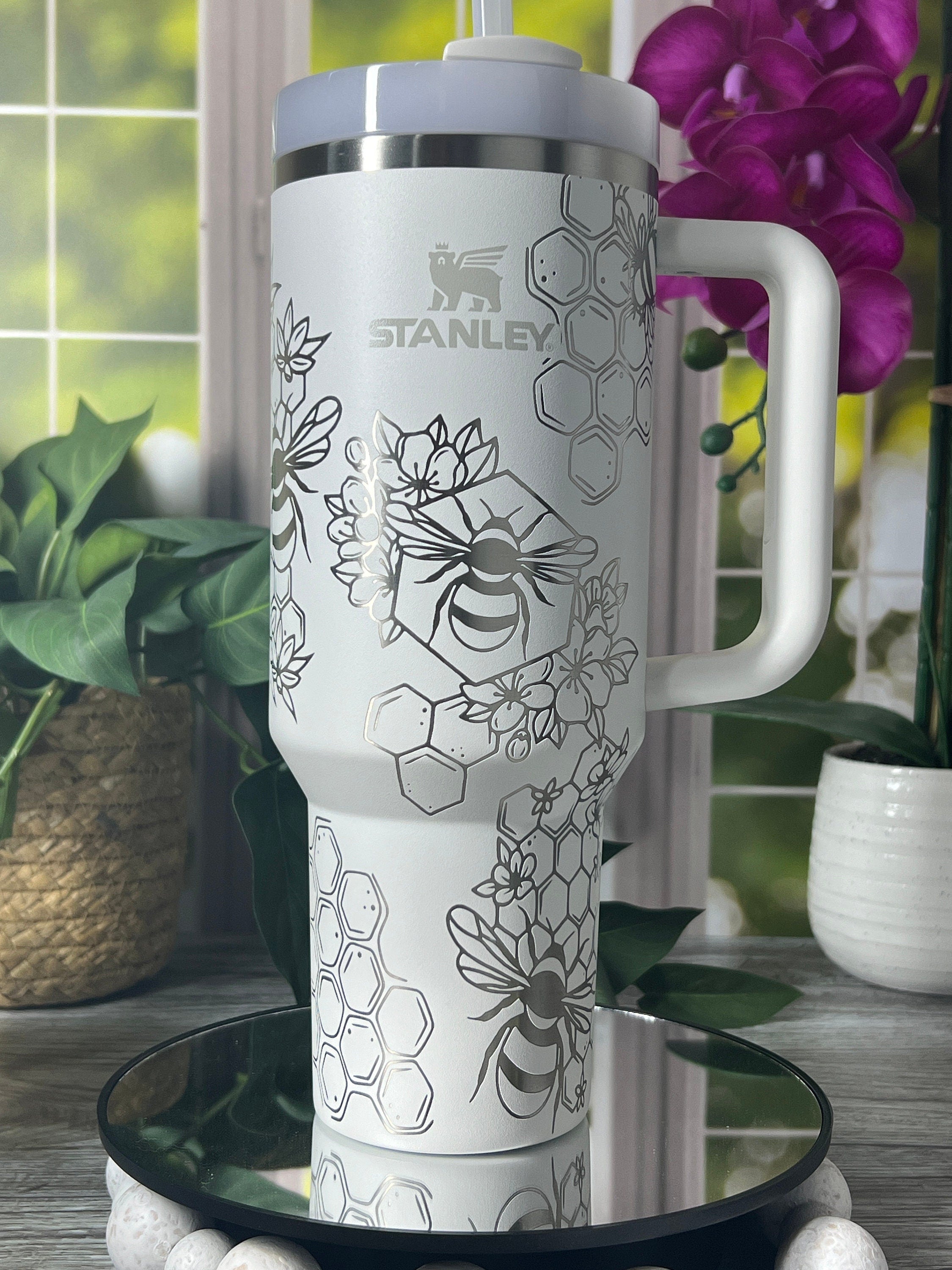 Be Kind... Of A B*tch Honey Bees Tumbler Wrap SVG | 40oz Laser Engraving File | Rotary Ready Digital Design | Exotic Animal SVG