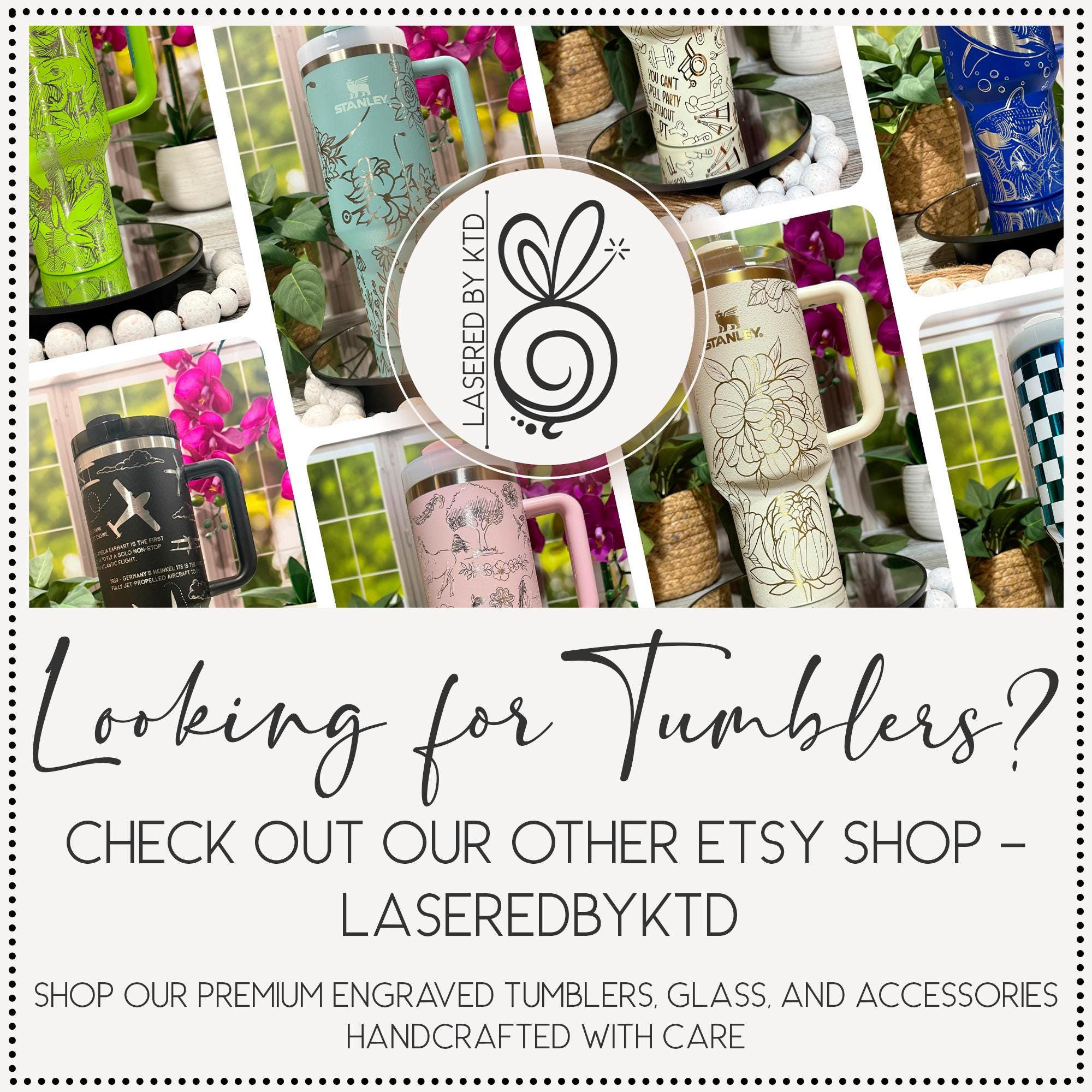 Strawberries Laser SVG Wrap for 30oz/40oz Handled Tumblers