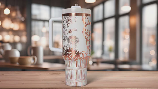 Peeking Llama Tumbler Wrap SVG | 40oz Laser Engraving File | Rotary Ready Digital Design | Western Farm SVG